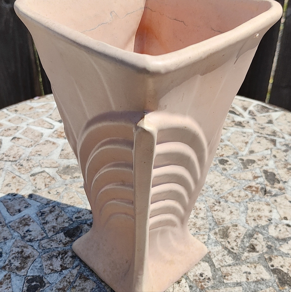 McCoy Art Deco Ceramic Vase